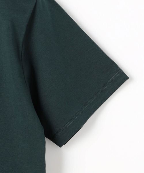 179/WG（イチナナキュウダブルジー）の「キツネ刺繍リンガーTシャツ（Tシャツ/カットソー・レディース・グリーン/オフホワイト/チャコールグレー/ナチュラル/ブルー・FREE）」の13枚目の写真