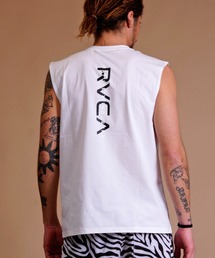 【ムラサキスポーツ別注】RVCA/ルーカ ユーティリティ/水陸両用 ブランドロゴ ラッシュガード/バックプリントタンクトップ BD041-P35