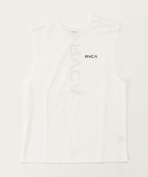 RVCA(ルーカ)の「【ムラサキスポーツ別注】RVCA/ルーカ ユーティリティ/水陸両用 ブランドロゴ ラッシュガード/バックプリントタンクトップ BD041-P35(ラッシュガード・メンズ・ホワイト/ブラック・S/M/L)」の19枚目の写真