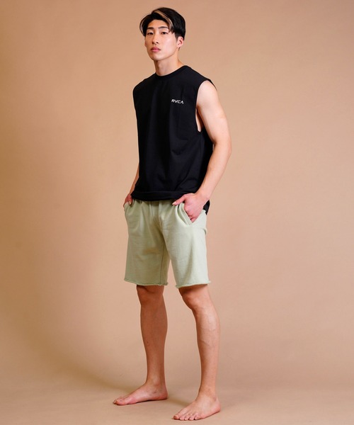 RVCA(ルーカ)の「【ムラサキスポーツ別注】RVCA/ルーカ ユーティリティ/水陸両用 ブランドロゴ ラッシュガード/バックプリントタンクトップ BD041-P35(ラッシュガード・メンズ・ホワイト/ブラック・S/M/L)」の17枚目の写真