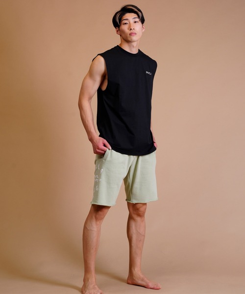 RVCA(ルーカ)の「【ムラサキスポーツ別注】RVCA/ルーカ ユーティリティ/水陸両用 ブランドロゴ ラッシュガード/バックプリントタンクトップ BD041-P35(ラッシュガード・メンズ・ホワイト/ブラック・S/M/L)」の16枚目の写真