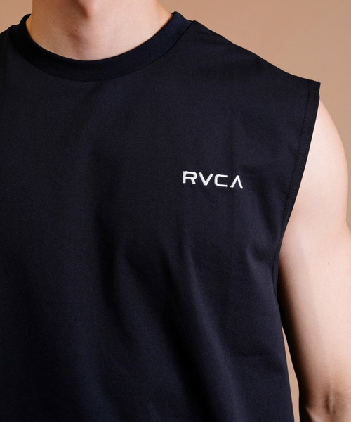 RVCA(ルーカ)の「【ムラサキスポーツ別注】RVCA/ルーカ ユーティリティ/水陸両用 ブランドロゴ ラッシュガード/バックプリントタンクトップ BD041-P35(ラッシュガード・メンズ・ホワイト/ブラック・S/M/L)」の12枚目の写真