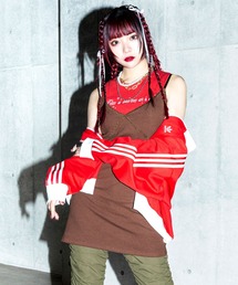 atmos pink | atmos pink キャミ ボディコン ミニワンピ(ワンピース)