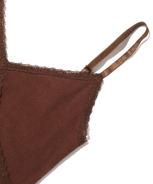 atmos pink（アトモスピンク）の「atmos pink キャミ ボディコン ミニワンピ（ワンピース・レディース・ブラウン/その他1/ネイビー・FREE）」の13枚目の写真