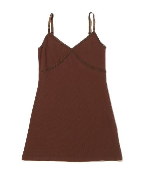 atmos pink（アトモスピンク）の「atmos pink キャミ ボディコン ミニワンピ（ワンピース・レディース・ブラウン/その他1/ネイビー・FREE）」の20枚目の写真