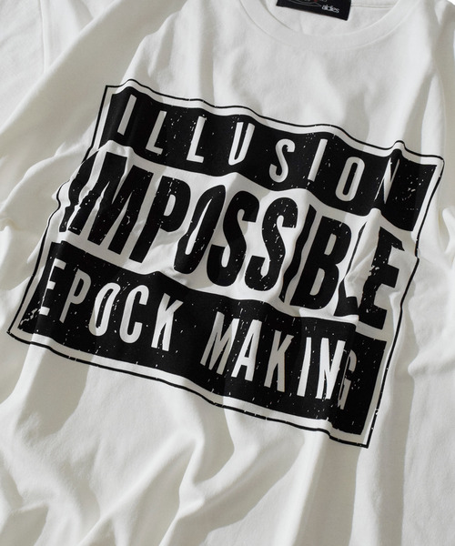 ALDIES(アールディーズ)の「ILLUSION Big T / イリュージョンビッグT(Tシャツ/カットソー・メンズ・イエロー/ホワイト/オレンジ/ブラック・FREE)」の18枚目の写真