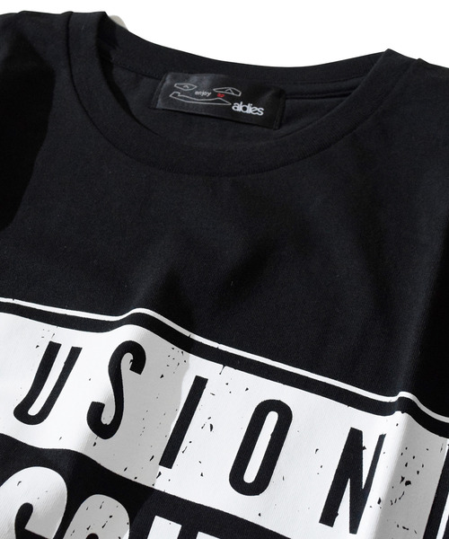 ALDIES(アールディーズ)の「ILLUSION Big T / イリュージョンビッグT(Tシャツ/カットソー・メンズ・イエロー/ホワイト/オレンジ/ブラック・FREE)」の15枚目の写真