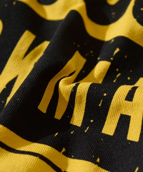 ALDIES(アールディーズ)の「ILLUSION Big T / イリュージョンビッグT(Tシャツ/カットソー・メンズ・イエロー/ホワイト/オレンジ/ブラック・FREE)」の9枚目の写真