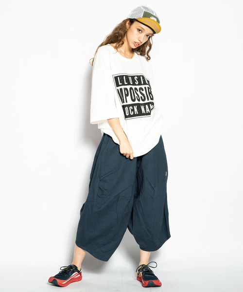 ALDIES(アールディーズ)の「ILLUSION Big T / イリュージョンビッグT(Tシャツ/カットソー・メンズ・イエロー/ホワイト/オレンジ/ブラック・FREE)」の22枚目の写真