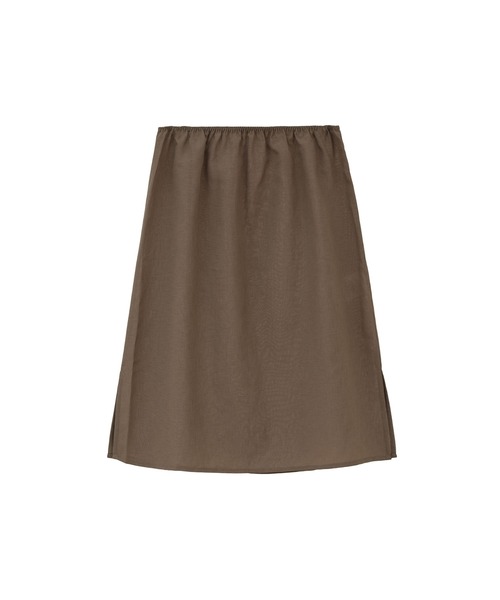 1er Arrondissement（プルミエアロンディスモン）の「ウォッシュリネン シャツワンピース（シャツワンピース・レディース・ブラック/カーキ/サックスブルー・38/36）」の11枚目の写真