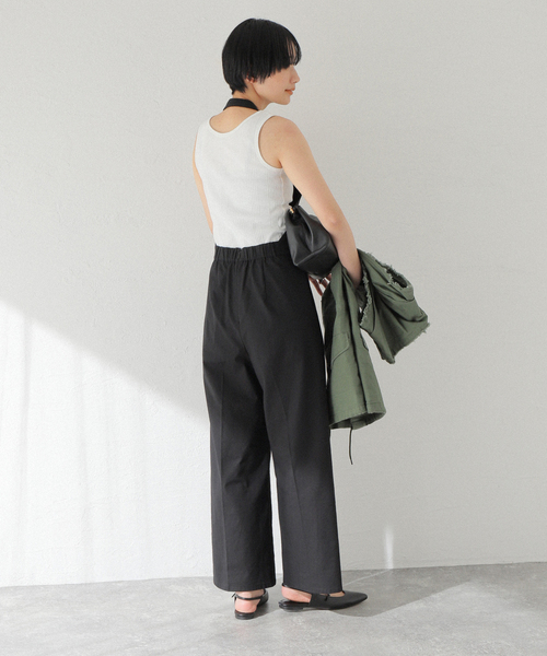 JOINT WORKS（ジョイントワークス）の「【COMMRE/コムル】ホルターネックサロペット（サロペット/オーバーオール・レディース・ブラウン/ブラック・FREE）」の21枚目の写真