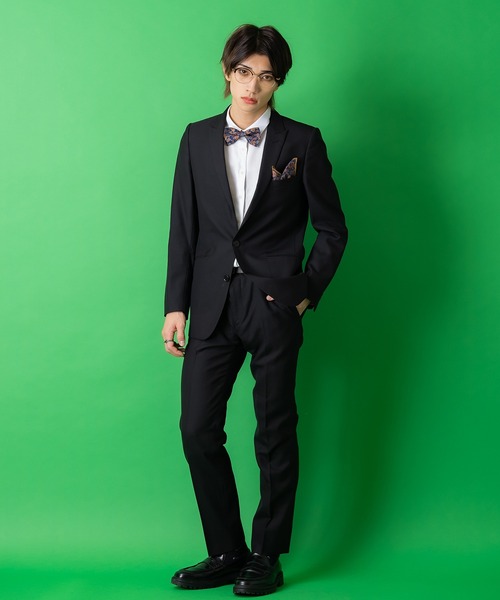 an meets zakka(アンミツザッカ)の「an meets zakka レトロクラシックペイズリー柄ポケットチーフ(ポケットチーフ・メンズ・ネイビー/ブラウン/グリーン/レッド/ブラック/チャコールグレー/ブルー・ONE SIZE/ONESIZE)」の11枚目の写真