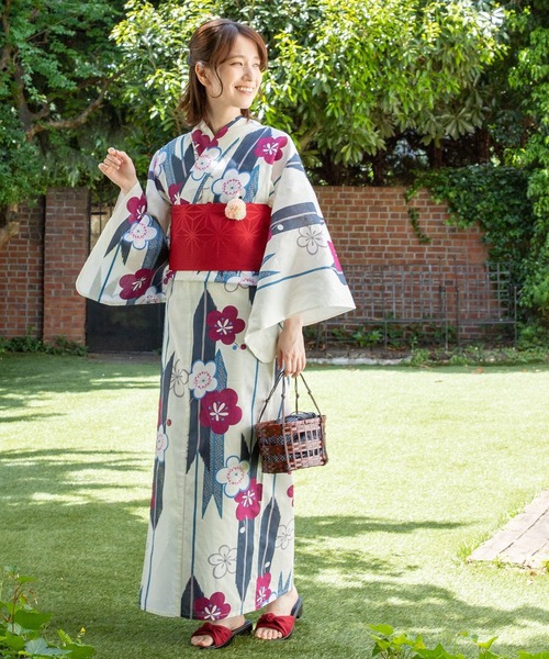 Honeys（ハニーズ）の「浴衣３輪コサージュヘアクリップ（バレッタ/ヘアクリップ・レディース・ピンク/イエロー/パープル・FREE）」の10枚目の写真