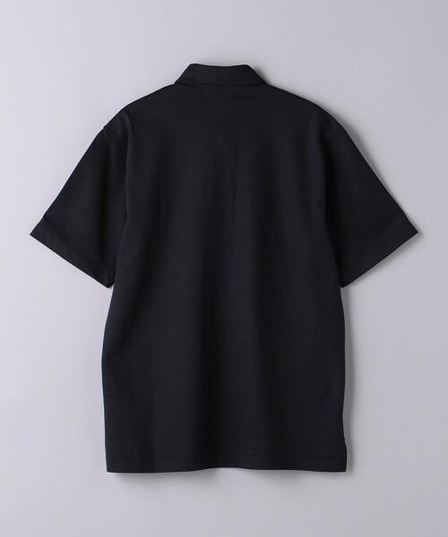 【タグ付未使用】ユナイテッドアローズ　ポロシャツ　ブラック　S ストレッチ タグ付未使用】ユナイテッドアローズポロシャツブラックS ストレッチ