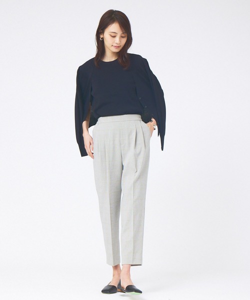 abahouse mavie（アバハウスマヴィ）の「ウォッシャブルサマーカーディガン（カーディガン/ボレロ・レディース・ブラック/ホワイト/ブルー・フリー）」の10枚目の写真