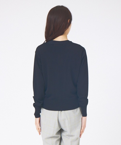 abahouse mavie（アバハウスマヴィ）の「ウォッシャブルサマーカーディガン（カーディガン/ボレロ・レディース・ブラック/ホワイト/ブルー・フリー）」の13枚目の写真