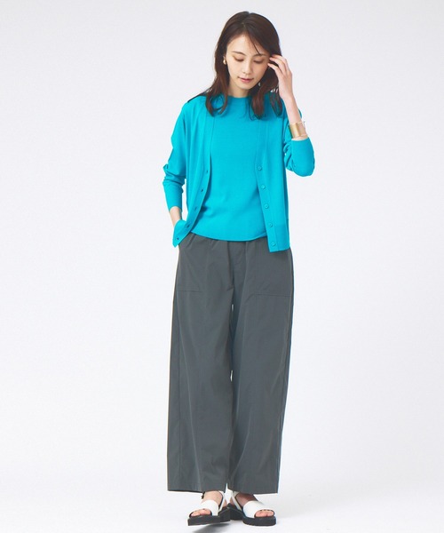 abahouse mavie（アバハウスマヴィ）の「ウォッシャブルサマーカーディガン（カーディガン/ボレロ・レディース・ブラック/ホワイト/ブルー・フリー）」の20枚目の写真