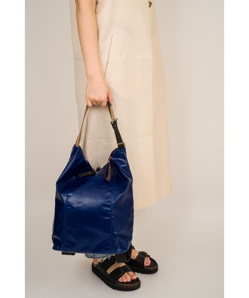 Jack Gomme(ジャックゴム)の「【JACK GOMME/ジャックゴム】2WAY ナイロン バックパック トートバッグ リュック(バックパック/リュック・レディース・ブルー/ブラック/アーミー/ホワイト・FREE)」の19枚目の写真