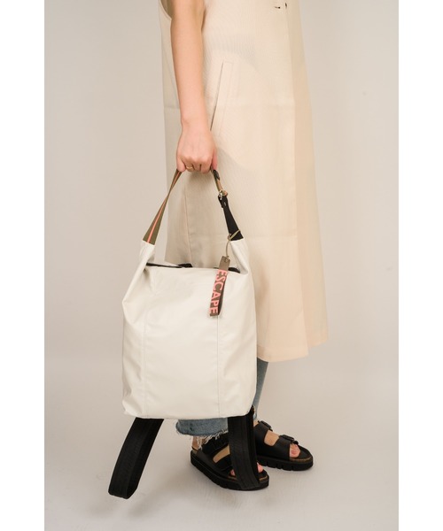 Jack Gomme(ジャックゴム)の「【JACK GOMME/ジャックゴム】2WAY ナイロン バックパック トートバッグ リュック(バックパック/リュック・レディース・ブルー/ブラック/アーミー/ホワイト・FREE)」の20枚目の写真