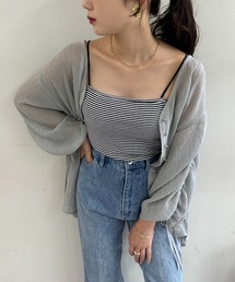 one after another NICE CLAUP | 袖ドロストシアープリーツブラウス(シャツ/ブラウス)