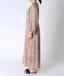 専用✨ ne Quittez pas 　モダールサテンパッチワークプリントドレス NE QUITTEZ PAS!（ヌキテパ）の「【ne Quittez pas / ヌキテパ