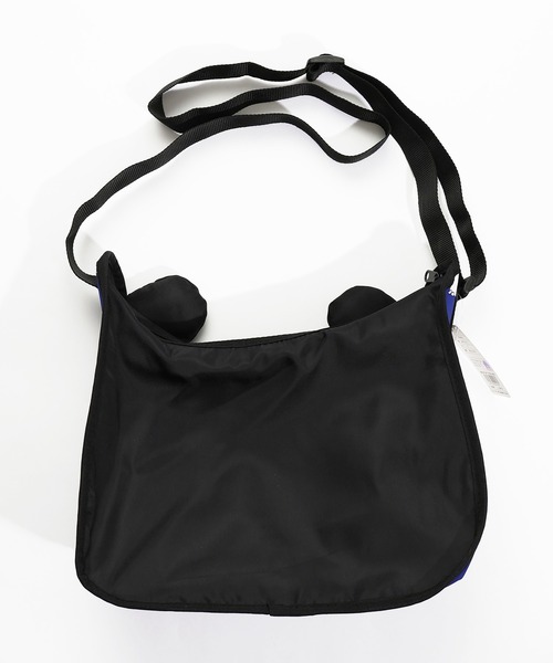 【ScoLar】スカラー チェック切替・サボりクマ　白・BAGの中から　3点 ScoLar（スカラー）の「632408：くまパンショルダー（ショルダーバッグ
