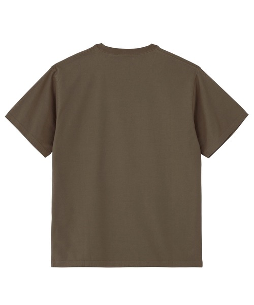 X-girl(エックスガール)の「PUDGY LOGO PATCH S/S TEE(Tシャツ/カットソー・レディース・ブラウン/ブラック/ホワイト・L/M/S/XL)」の7枚目の写真