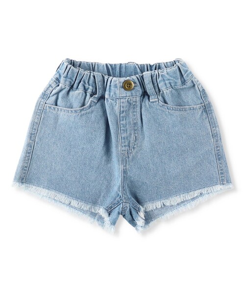 BRANSHES（ブランシェス）の「デニムショートパンツ（デニムパンツ・キッズ・サックスブルー/ブルー・110/140/130/90/150/100/120）」の6枚目の写真