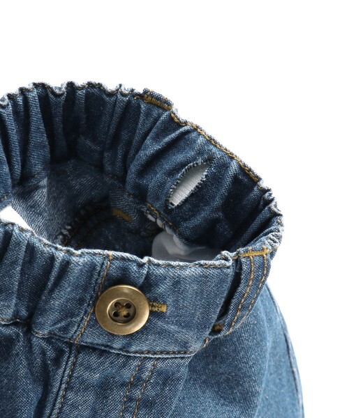 BRANSHES（ブランシェス）の「デニムショートパンツ（デニムパンツ・キッズ・サックスブルー/ブルー・110/140/130/90/150/100/120）」の22枚目の写真