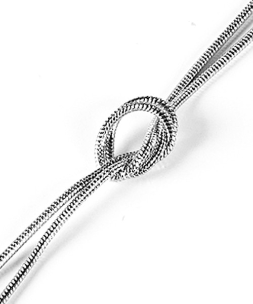 MinoriTY(マイノリティ)の「【MinoriTY】タイニーループタイネックレス メンズ ウィメンズ ユニセックス アクセサリー(ネックレス・メンズ・シルバー/ゴールド・FREE)」の11枚目の写真