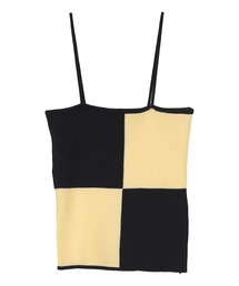 miette | 配色ニットキャミソール(キャミソール)