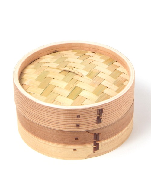 studio CLIP（スタディオクリップ）の「【daily CLIP】点心蒸篭18cm 身蓋セット（キッチンツール・レディース・ナチュラル・FREE）」の3枚目の写真