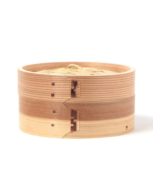 studio CLIP（スタディオクリップ）の「【daily CLIP】点心蒸篭18cm 身蓋セット（キッチンツール・レディース・ナチュラル・FREE）」の4枚目の写真