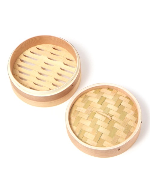 studio CLIP（スタディオクリップ）の「【daily CLIP】点心蒸篭18cm 身蓋セット（キッチンツール・レディース・ナチュラル・FREE）」の5枚目の写真