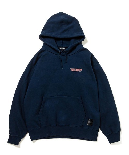430(フォーサーティ)の「mpa3240- TF FEW TOUR P-O PARKA パーカー(パーカー・メンズ・ブラック/ホワイト/ケリー/ネイビー/パープル/グレー・3/0/1/2)」の7枚目の写真