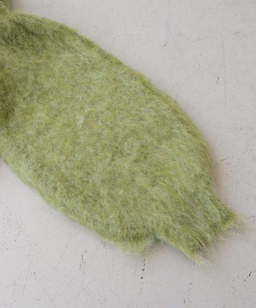 CLEIO（クレイオ）の「【CLEIO】シャギーニットカーディガン（カーディガン/ボレロ・レディース・アイボリー/グリーン/ベージュ/ブラック・FREE）」の9枚目の写真