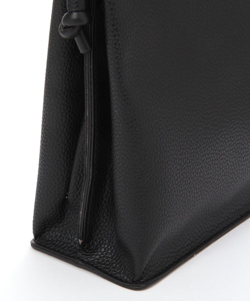 studio CLIP（スタディオクリップ）の「スクエアワンマイルショルダーバッグ（ショルダーバッグ・レディース・マスタード/ライトグレー/ブラック・FREE）」の9枚目の写真