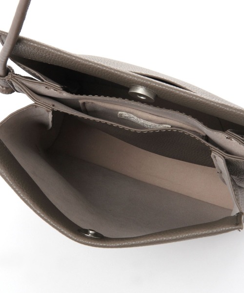 studio CLIP（スタディオクリップ）の「スクエアワンマイルショルダーバッグ（ショルダーバッグ・レディース・マスタード/ライトグレー/ブラック・FREE）」の14枚目の写真