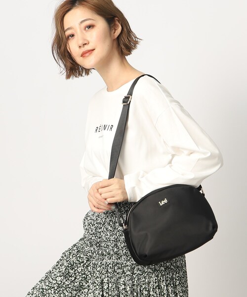 Lee（リー）の「◆【Lee別注】サークルボディーショルダー（ショルダーバッグ・レディース・ブラック/レオパード/グレー/アイボリー系1・00）」の10枚目の写真