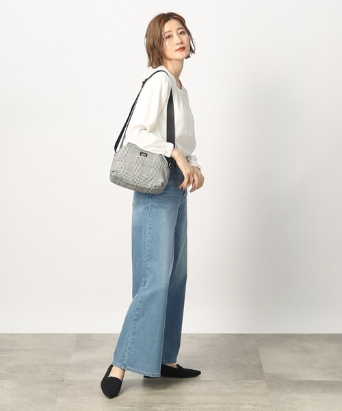 Lee（リー）の「◆【Lee別注】サークルボディーショルダー（ショルダーバッグ・レディース・ブラック/レオパード/グレー/アイボリー系1・00）」の14枚目の写真