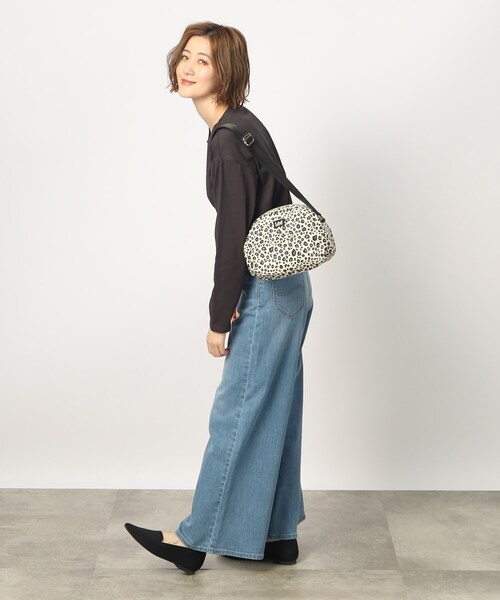 Lee（リー）の「◆【Lee別注】サークルボディーショルダー（ショルダーバッグ・レディース・ブラック/レオパード/グレー/アイボリー系1・00）」の17枚目の写真