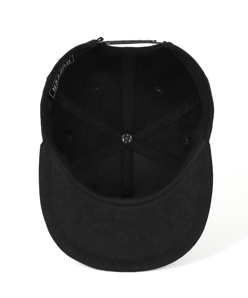 The DUFFER of ST.GEORGE（ザダファーオブセントジョージ）の「〔BLACK LABEL〕FLAT VISOR CAP：フラットバイザー キャップ（キャップ・メンズ・ブラック・F）」の6枚目の写真
