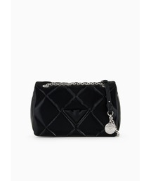 EMPORIO ARMANI | 【エンポリオ アルマーニ】ショルダーバッグ シャイニー ウェットルック ナイロン製 フラップ付き(ショルダーバッグ)