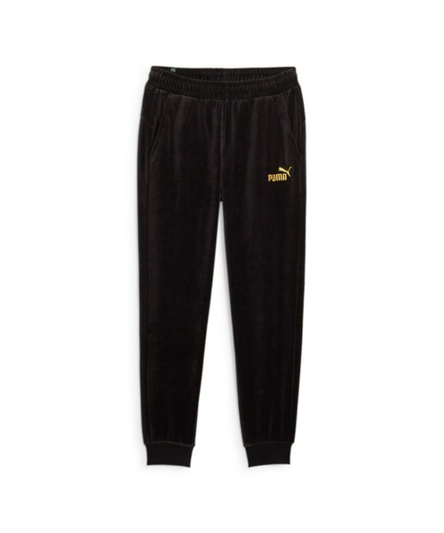 Puma Modern Basics Women\u0026#039;s Velour Pants PUMA（プーマ）の「PUMA プーマ メンズ  MINIMAL GOLD スウェット