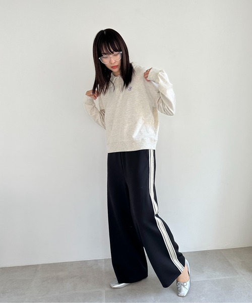 EPIMI E'PIMMY(エピミエピミー)の「サイドライントラックパンツ(その他パンツ・レディース・ネイビー/ブラック・MEDIUM)」の12枚目の写真