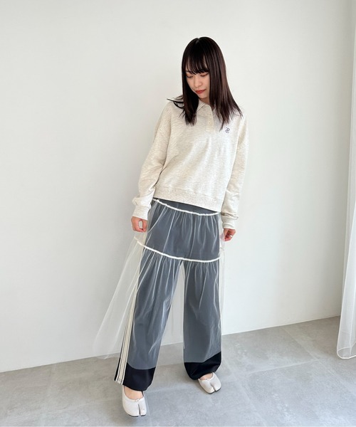 EPIMI E'PIMMY(エピミエピミー)の「サイドライントラックパンツ(その他パンツ・レディース・ネイビー/ブラック・MEDIUM)」の14枚目の写真