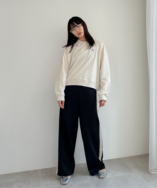 EPIMI E'PIMMY(エピミエピミー)の「サイドライントラックパンツ(その他パンツ・レディース・ネイビー/ブラック・MEDIUM)」の13枚目の写真