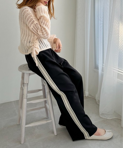 EPIMI E'PIMMY(エピミエピミー)の「サイドライントラックパンツ(その他パンツ・レディース・ネイビー/ブラック・MEDIUM)」の11枚目の写真