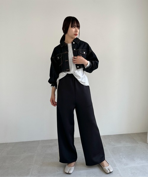 EPIMI E'PIMMY(エピミエピミー)の「サイドライントラックパンツ(その他パンツ・レディース・ネイビー/ブラック・MEDIUM)」の19枚目の写真