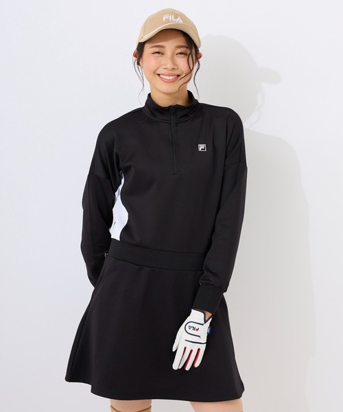 FILA GOLF:フィラゴルフ】レディースハーフジップワンピース